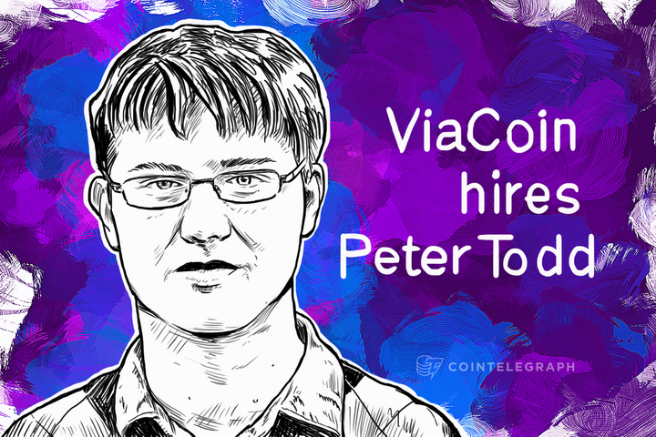 ViaCoin hires Peter Todd