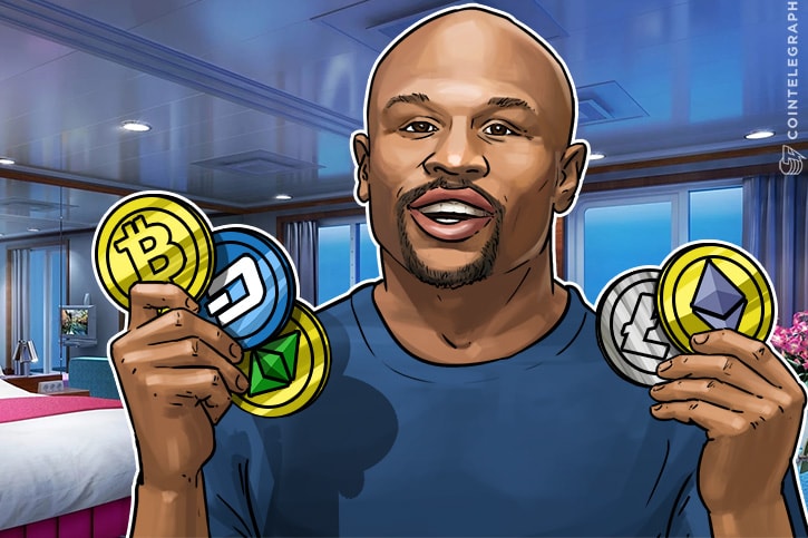 La estrella del box, Floyd Mayweather, no puede luchar contra el entusiasmo de las ICO