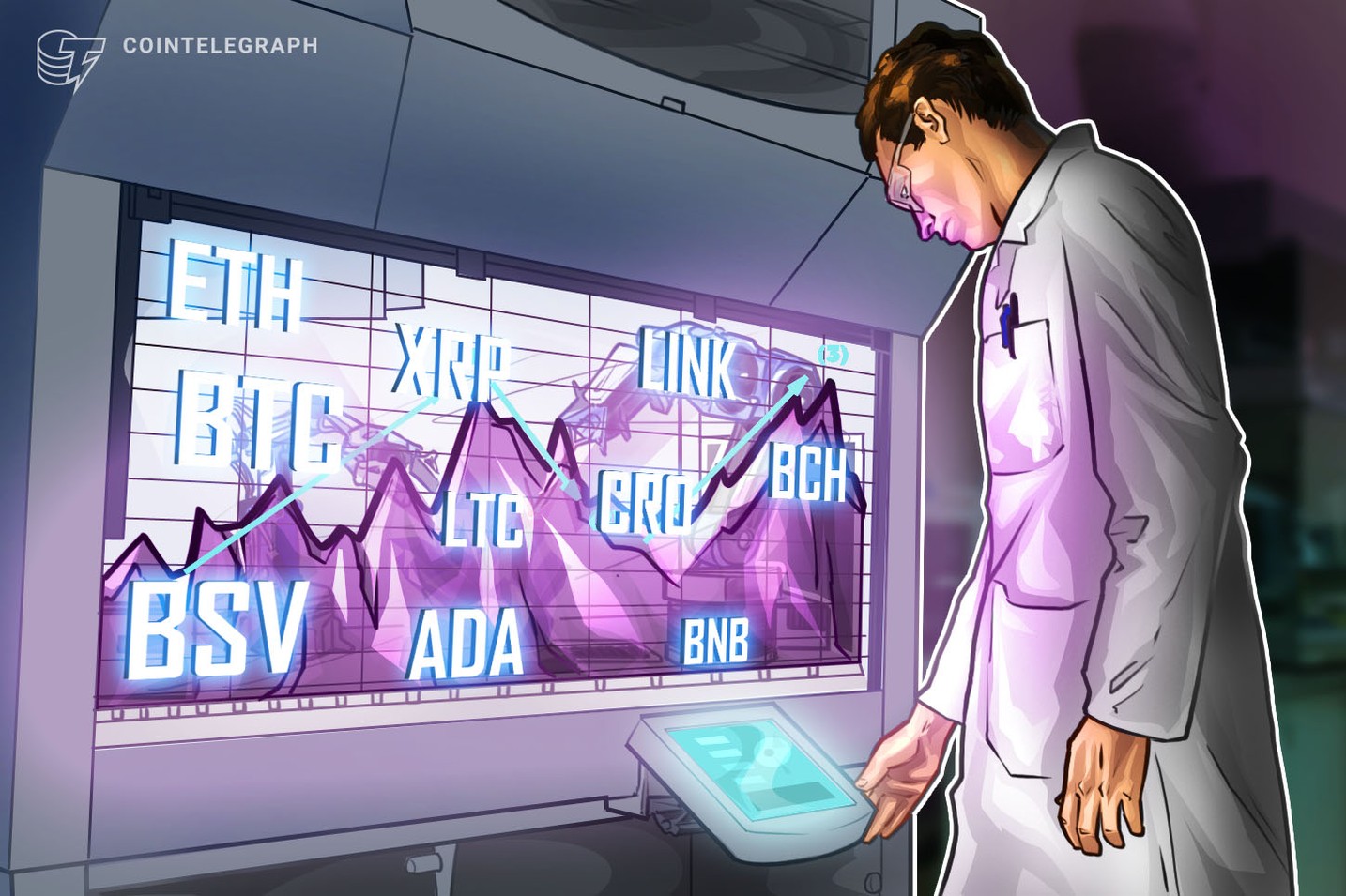 Análise de preços do Top 10 (22/7): BTC, ETH, XRP, BCH, BSV, ADA, LTC, CRO, LINK, BNB