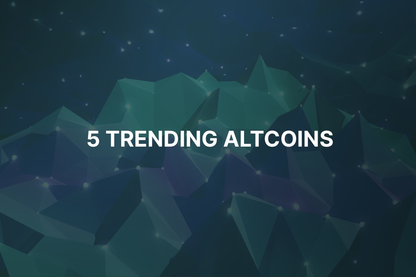 5 altcoins em alta para ficar de olho