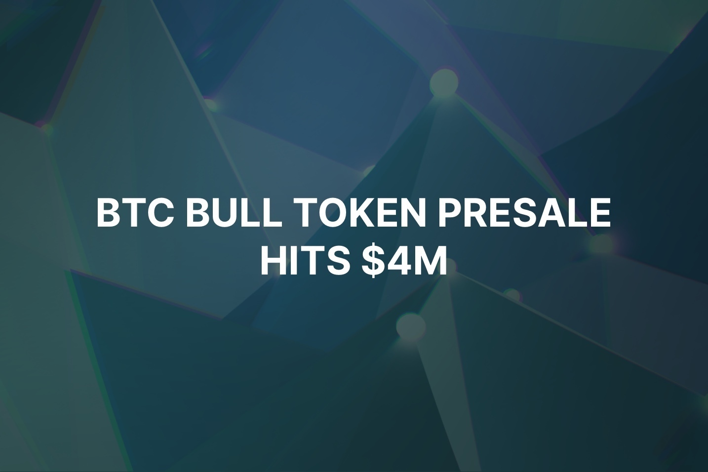 BTC Bull Token presale hits $4M, offers Bitcoin airdrops and deflationary mechanism