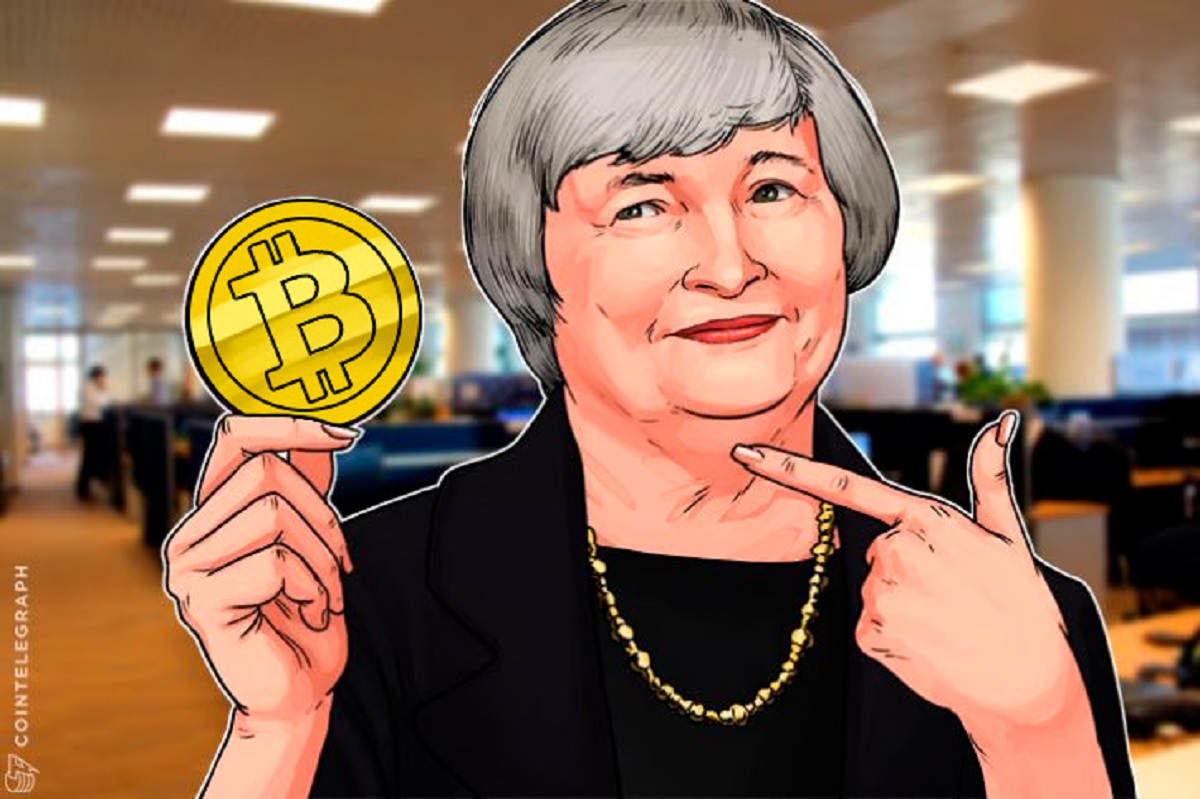 Yellen ‘aciona reação do Bitcoin’ e criptomoedas sobem até dois dígitos com chance de alívio do Fed