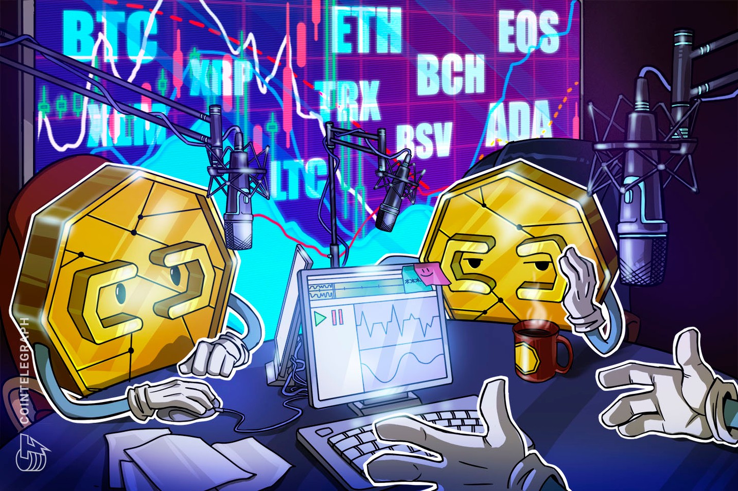 弱気派優位な状況が継続か 仮想通貨ビットコイン(BTC)・リップル(XRP)・イーサリアム(ETH) のテクニカル分析