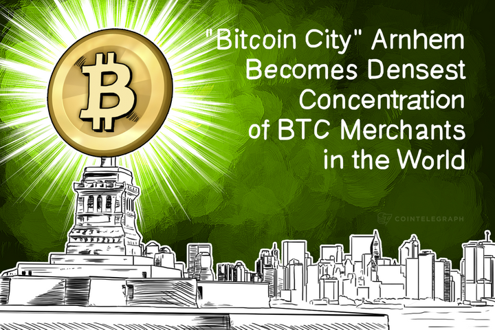 ‘Bitcoin City’ Arnhem Becomes Densest Concentration of BTC Merchants in the World