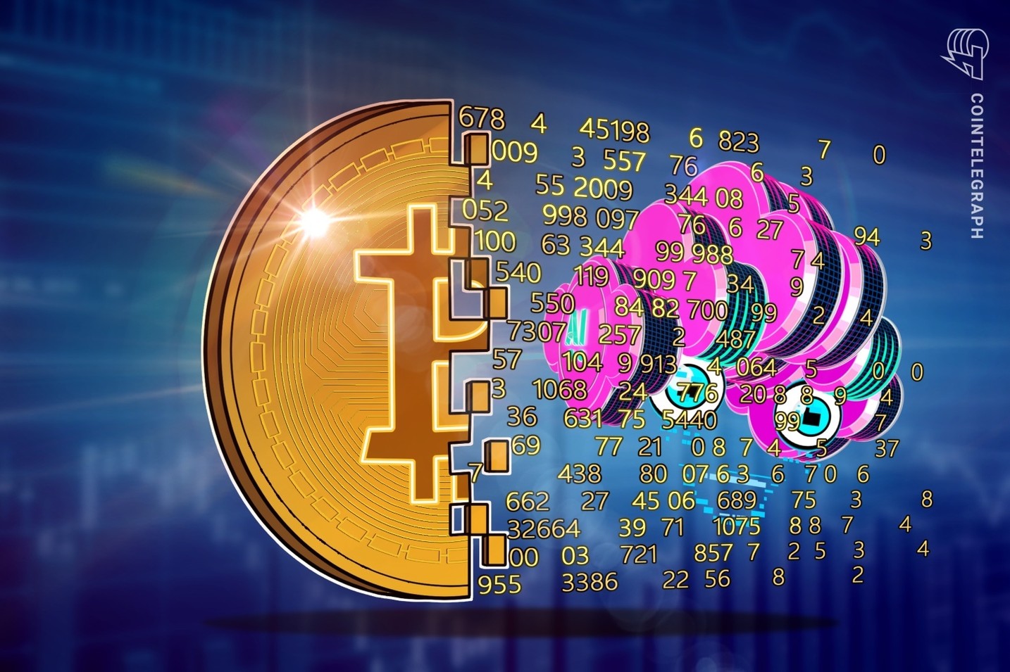Protocolo cripto quer gerar lucro para usuários unindo staking de Bitcoin com processamento de dados de IA
