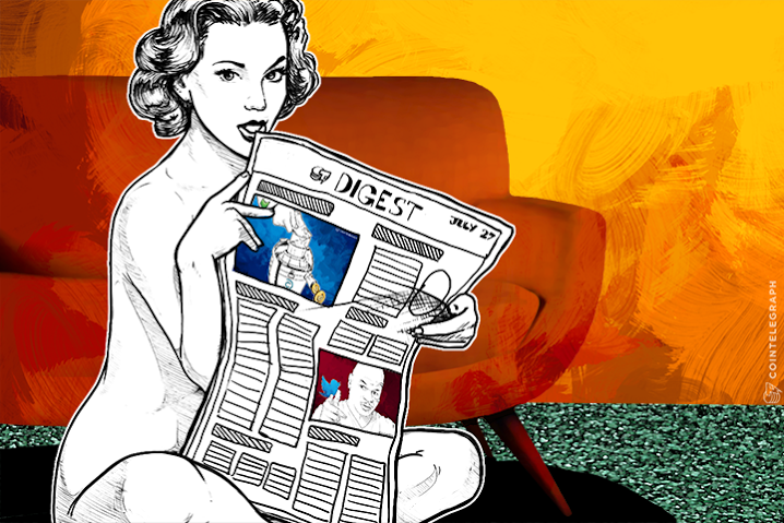 JUL 27 DIGEST: Former EU Stock Market CEO Joins Blockchain Startup; Hewlett Packard Shows Interest in Bitcoin