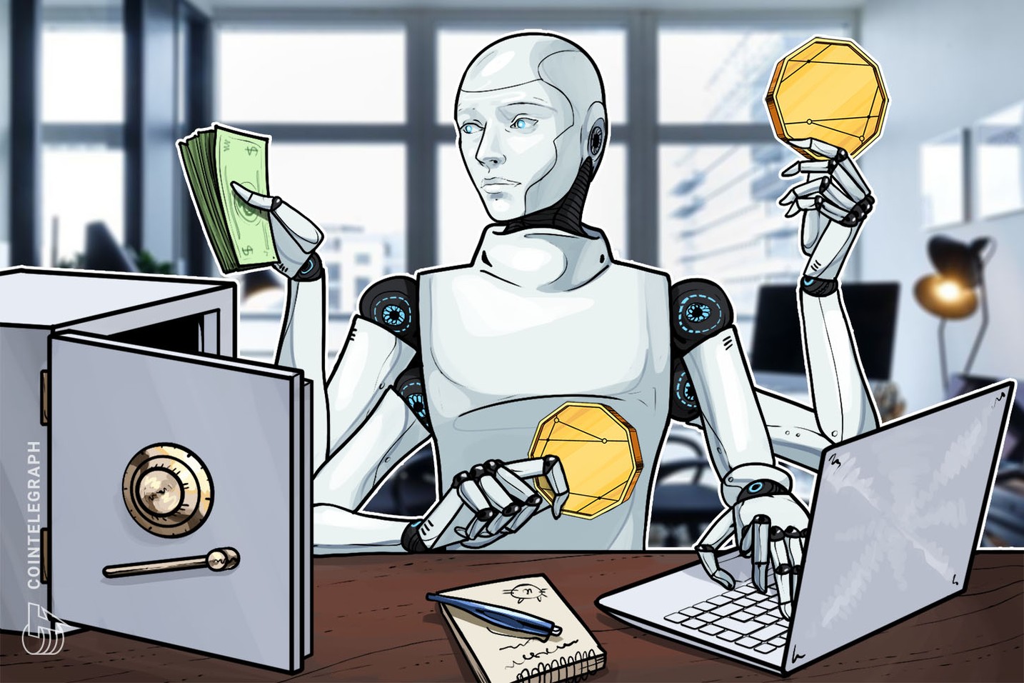 No hype do ChatGPT: 10 criptomoedas de inteligência artificial e dados sobem até 5.258% em 30 dias