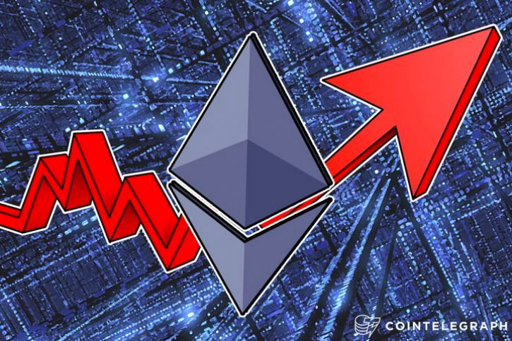 Preço do Ethereum desaba 20% no Domingo, mas se Recupera