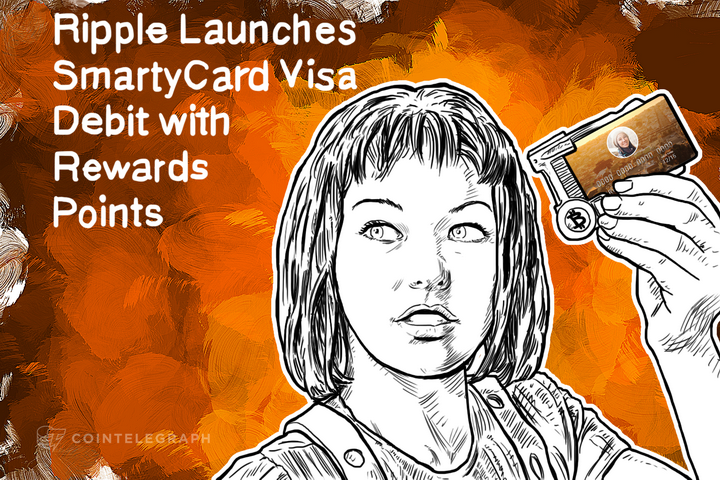 Ripple Launches SmartyCard Visa Debit with Rewards Points