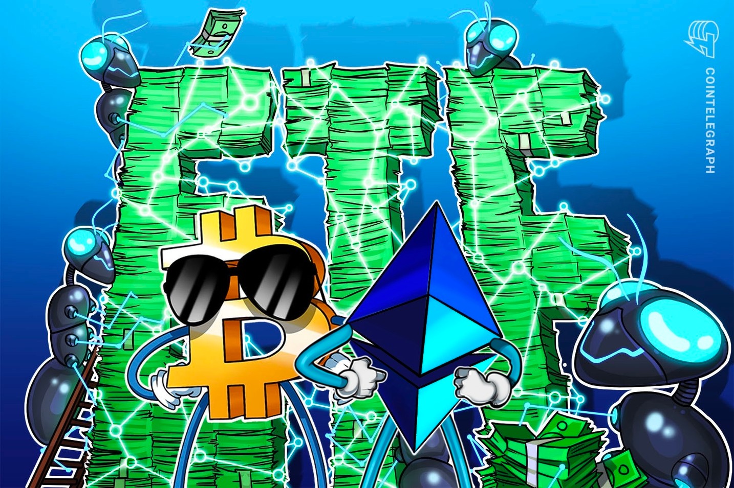 Voici pourquoi l’ether domine le bitcoin sur le marché des ETF !