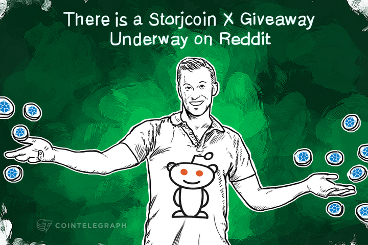 There is a Storjcoin X Giveaway Underway on Reddit