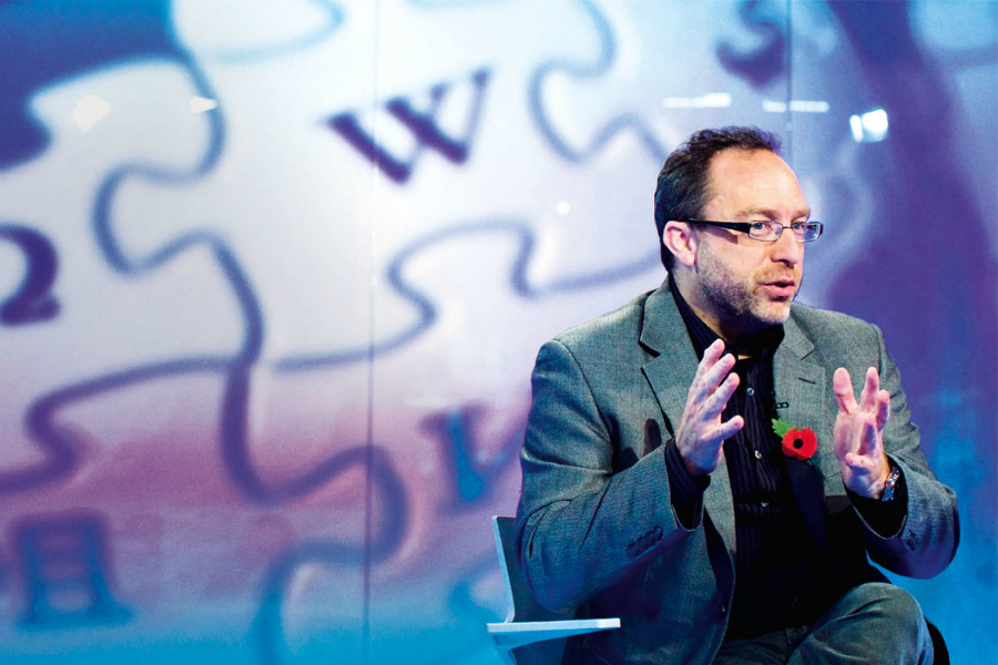 Wikipedia co-founder experimenting with Bitcoins