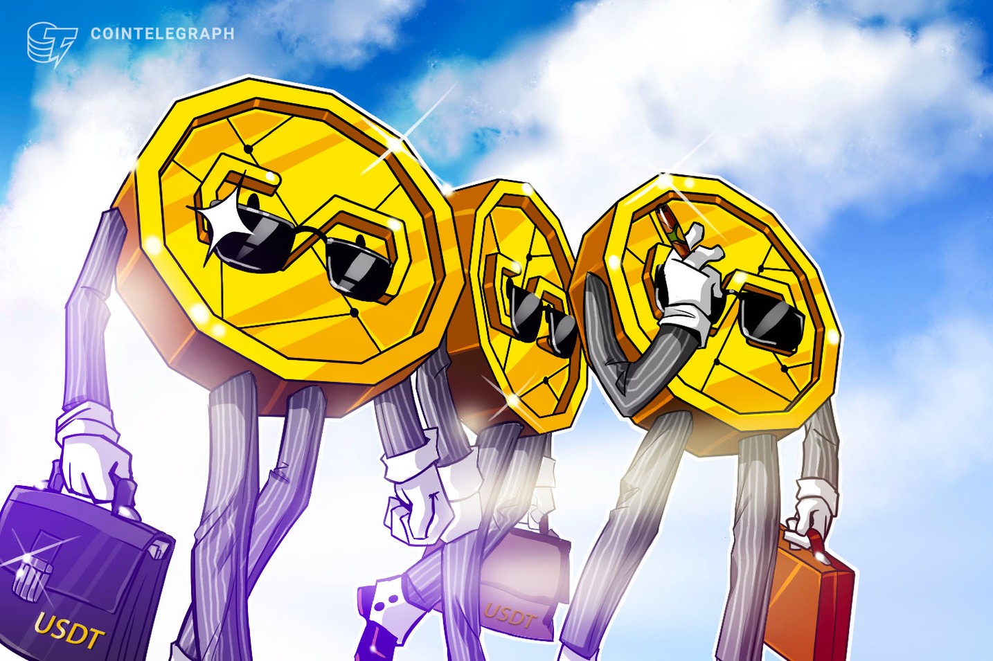 USDT se torna a primeiro stablecoin a ultrapassar US$ 100 bilhões em capitalização de mercado