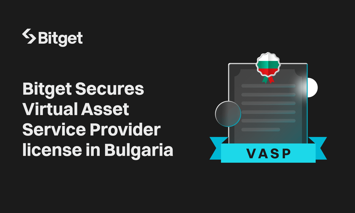 Bitget ottiene licenza VASP in Bulgaria per espandersi nell'Unione Europea