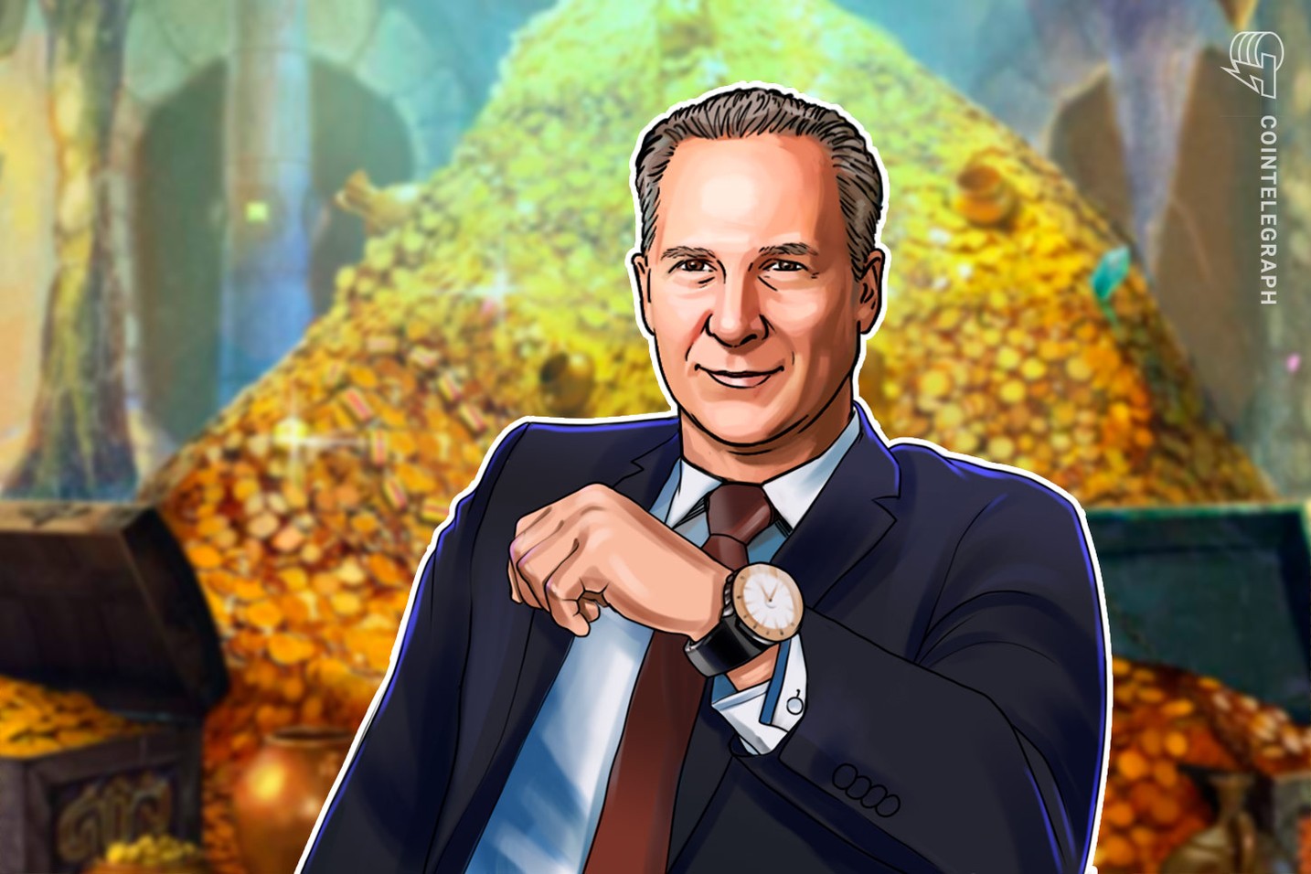 Peter Schiff: El precio de Bitcoin está en "alto riesgo" de llegar a los USD 4,000 o menos