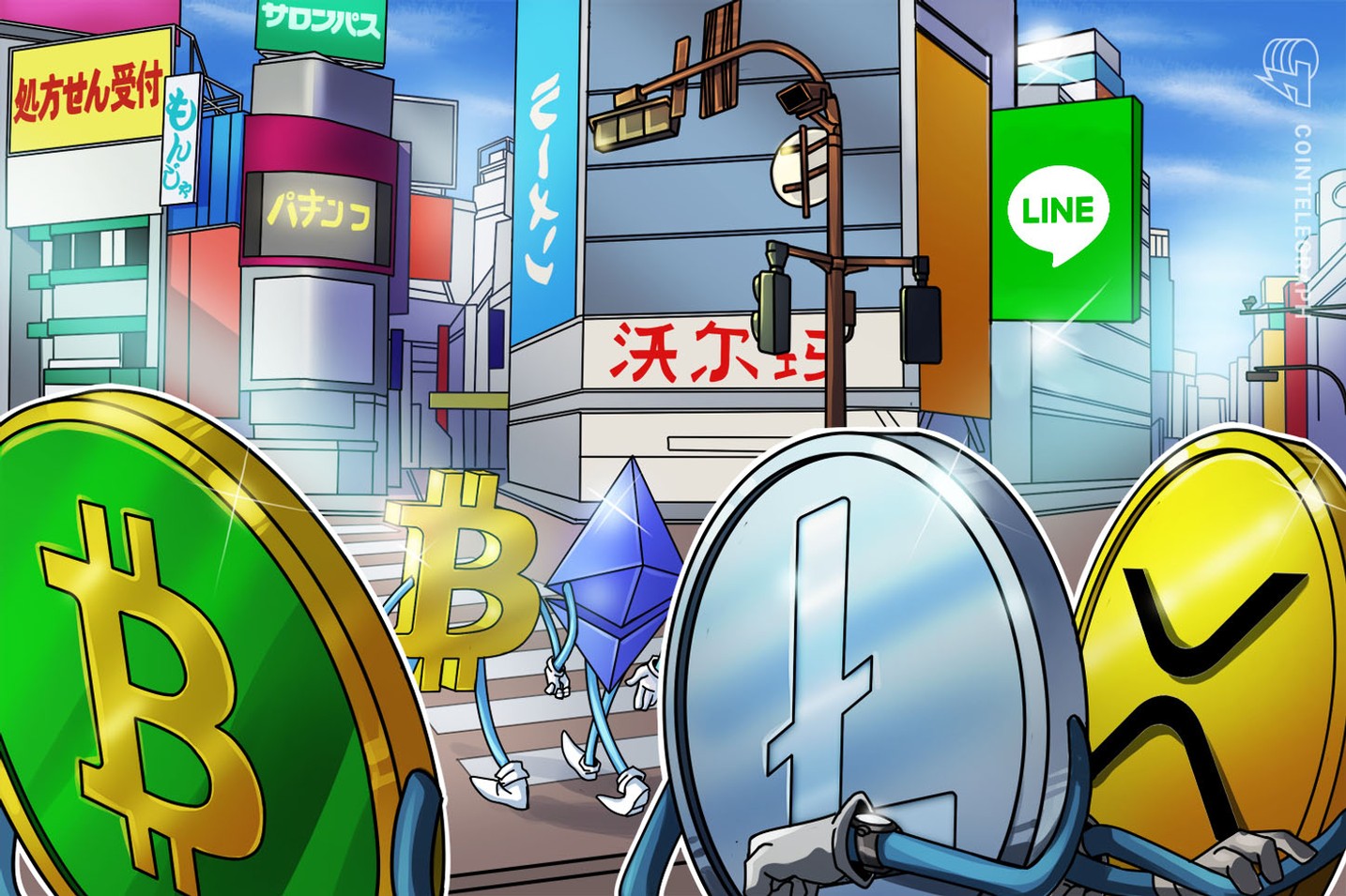 LINEと野村HD、仮想通貨・ブロックチェーン分野で資本業務提携 ｜ 野村がLINE子会社LVCに出資