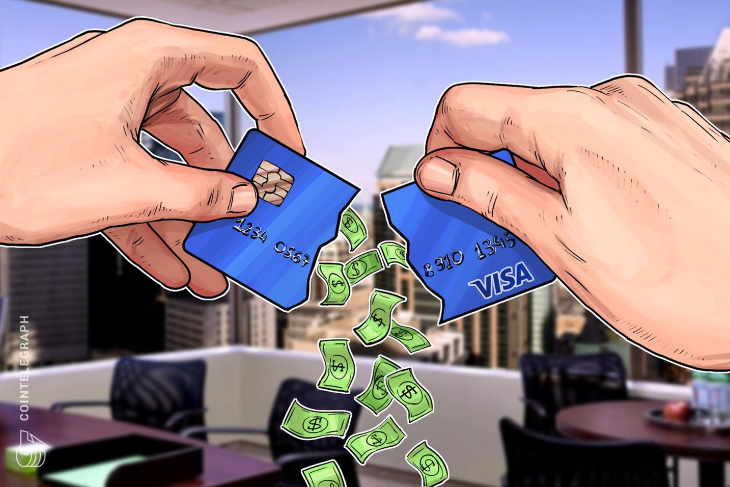 VISAは仮想通貨に対して中立？「軌道修正」に自信満々