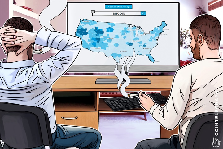 Say Whaaat? The US Twitter Map Shows California Can’t Shut Up About Bitcoin