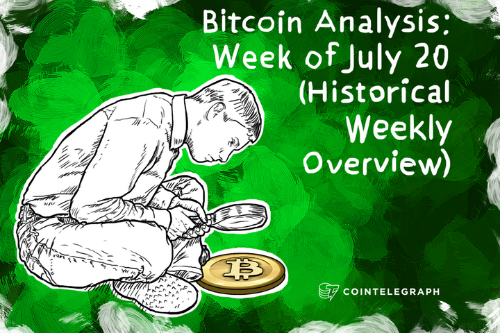 BTC Price Analysis: Week of July 20 (Historical Weekly Overview) 