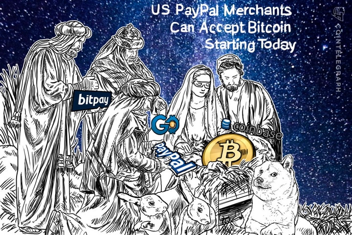 US PayPal Merchants Can Accept Bitcoin Starting Today