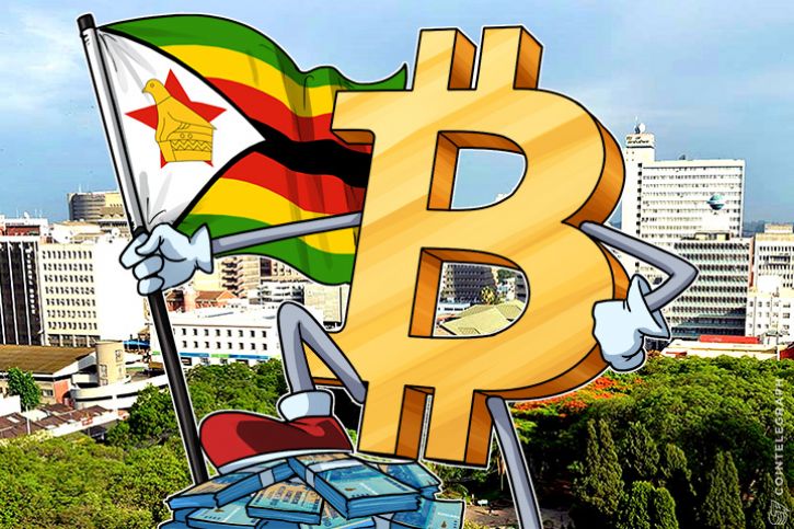 Negociação Bitcoin com 85% de ágio no Zimbábue - preço à US$ 7.200