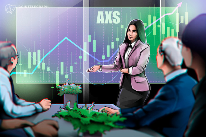 Clientes da OKEx no Brasil agora podem fazer poupança com criptomoeda do jogo Axie Infinity que subiu 230% na semana