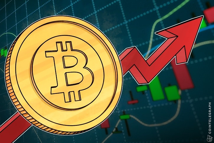 Bitcoin Rises Seven Percent In 24 Hours, May Start Rallying $1 bln Market Cap Per Day