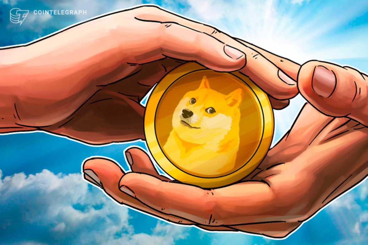 Dogecoin é o token mais valorizado da semana: 460%
