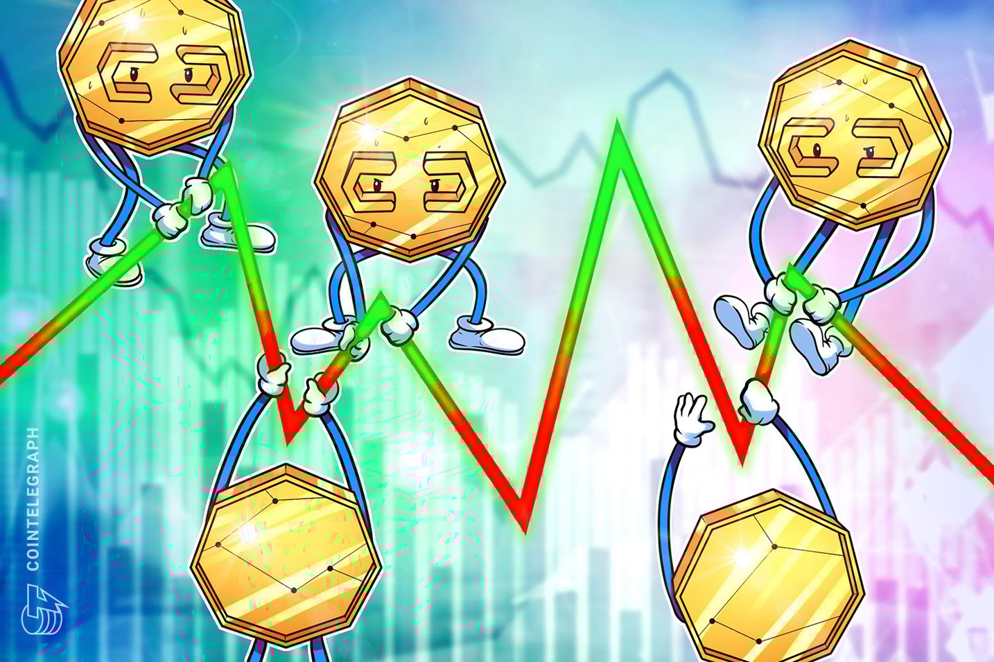 Enquanto Bitcoin despenca, 5 criptomoedas sobem até 20% e surpreendem o mercado