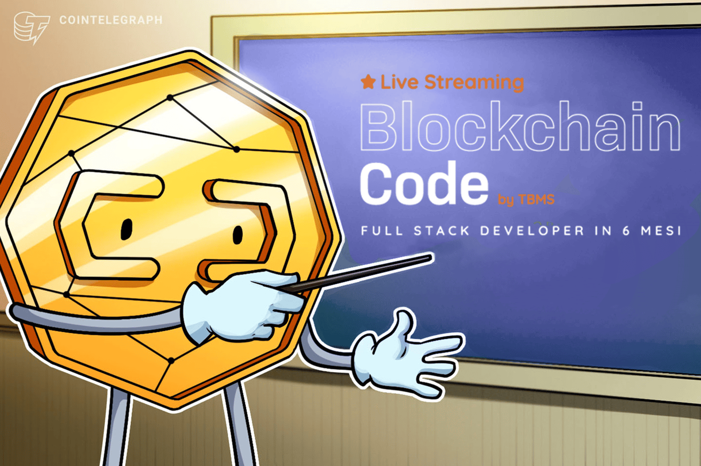 Arriva Blockchain Code: diventa Blockchain Full Stack Developer in soli 6 mesi!