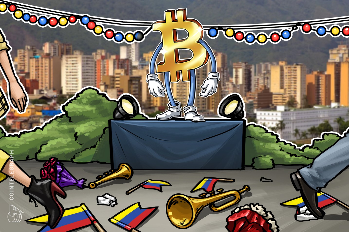 مدفوعات بيتكوين تتوقف لعمليات شراء جوازات السفر الفنزويلية