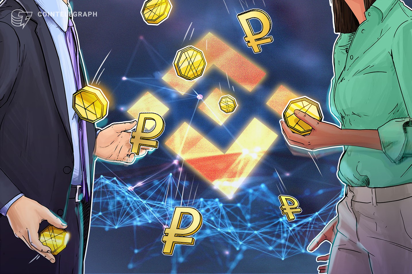 Binance bietet russischen Rubel auf Peer-to-Peer-Plattform an