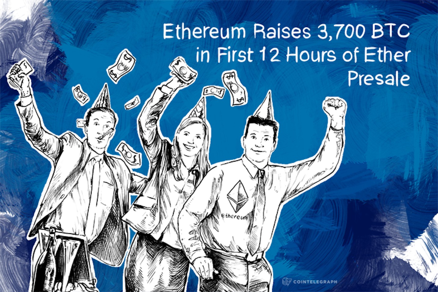 Ethereum raises 3,700 BTC in first 12 hours of Ether presale