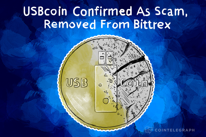 USBcoin Confirmed As Scam, Removed From Bittrex, Fifth Scam Coin on Bittrex Exchange In Little Over A Month