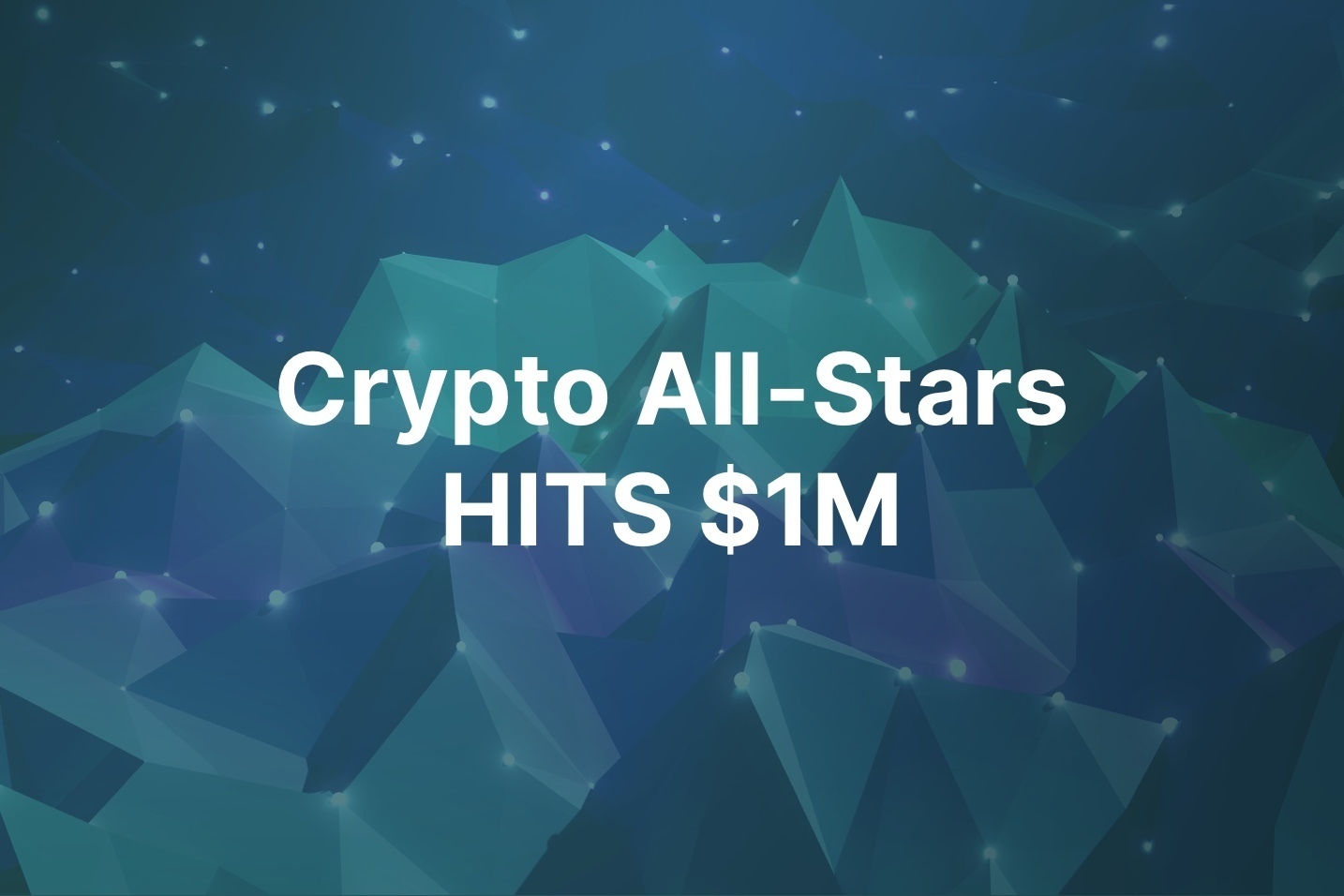 Meme coin staking protocol Crypto All-Stars hits $1M mark in presale