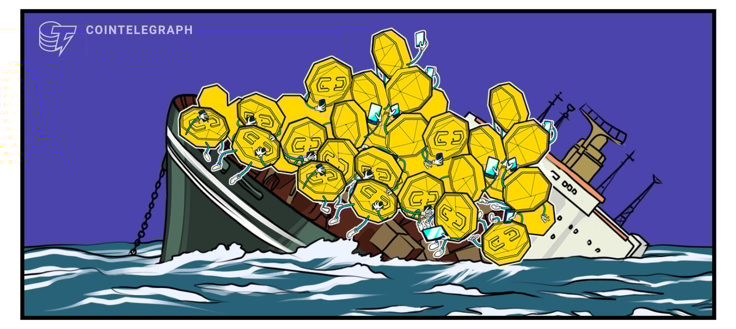 Metaverso e memecoins são os maiores perdedores com GALA, AXS, SLP, SHIB, DOGE, SAND e MANA caindo mais de 20%