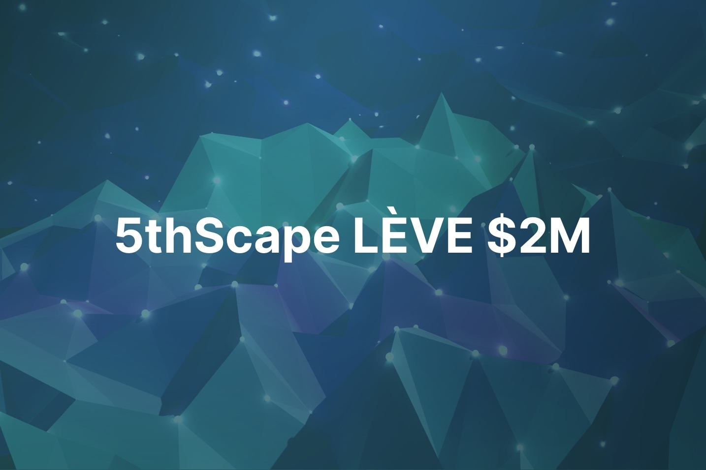 Le nouveau projet crypto VR 5thScape dépasse les 2 millions de dollars en prévente