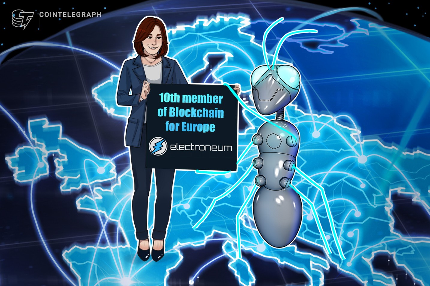 Crypto payments network becomes 10th member of Blockchain for Europe