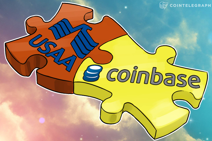 United Services Automobile Association Starts Pilot Scheme with Coinbase