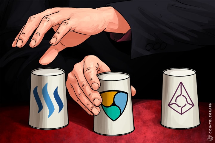 Top 10 Crypto Reshuffle: NEM Pushes Back Augur and Steem