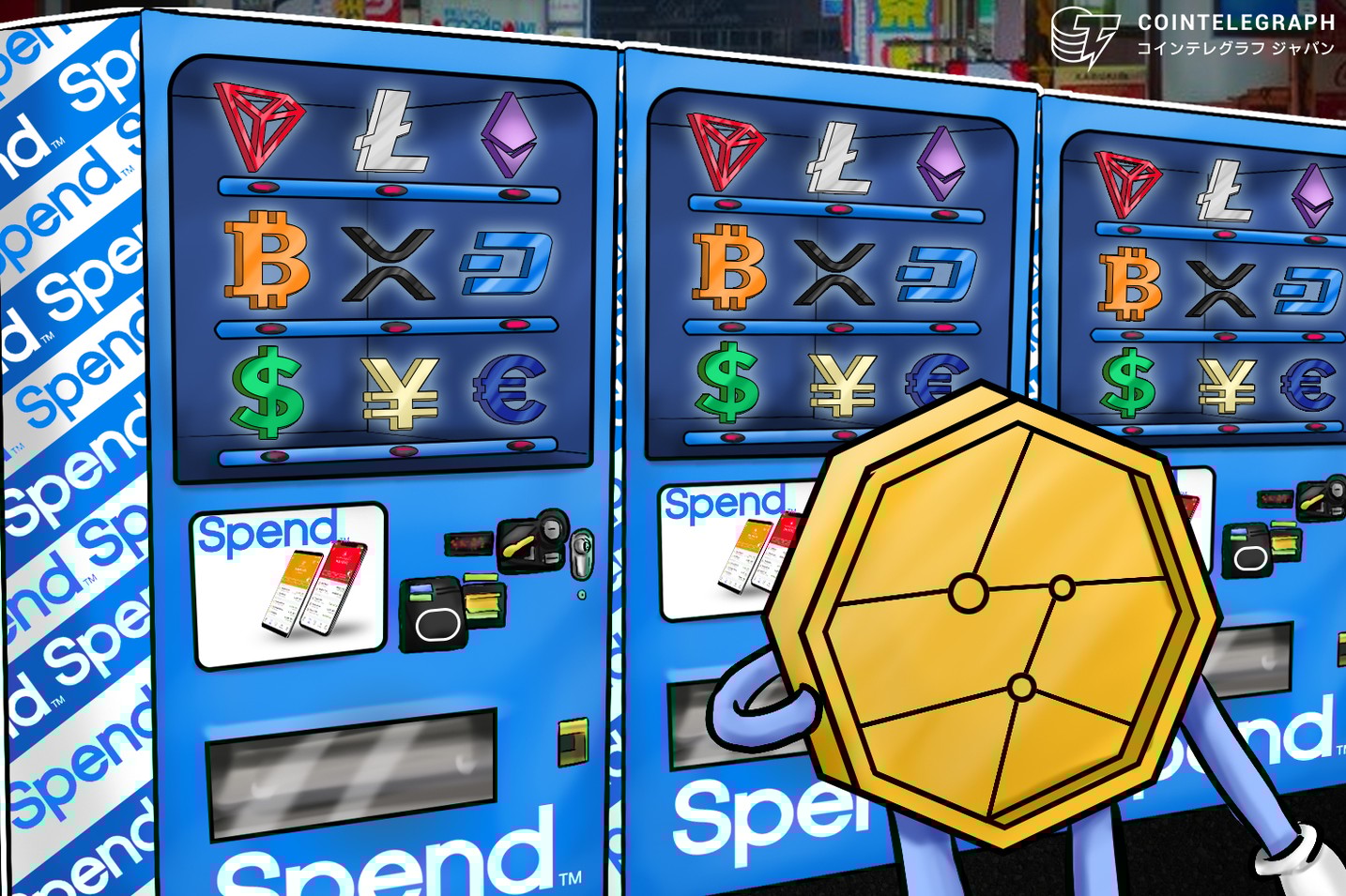 「仮想通貨ビザカード」のSpendアプリがアップルペイ対応でBTC/ETH/XRP+スマホ決済の波が来る! 
