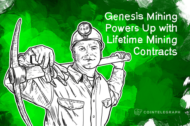 Genesis Mining Powers Up with Lifetime Mining Contracts