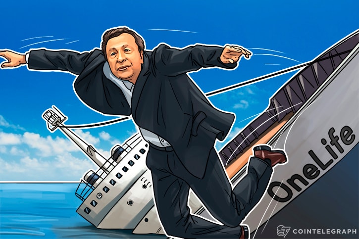 Clampdown on OneCoin Intensifies, OneLife CEO Abandons Ship