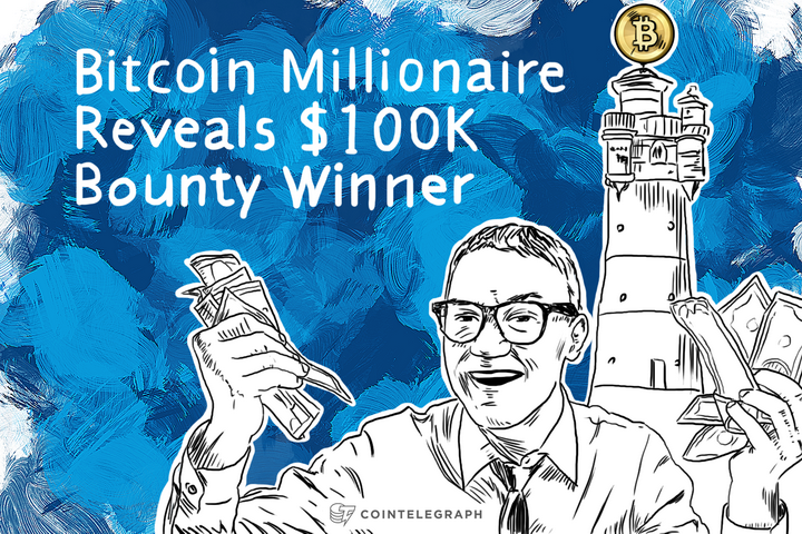 Bitcoin Millionaire Reveals $100K Bounty Winner