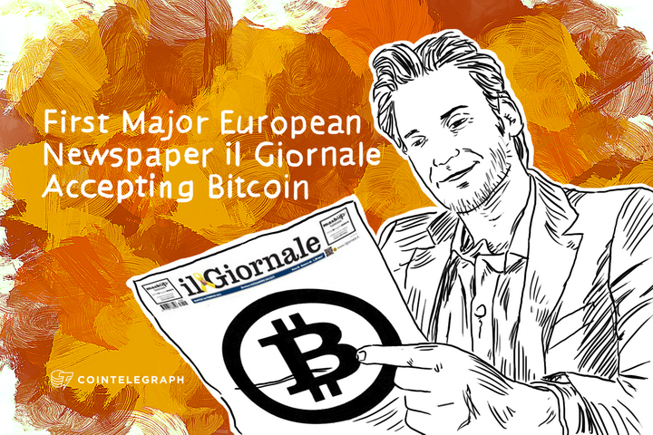 First Major European Newspaper il Giornale Accepting Bitcoin 