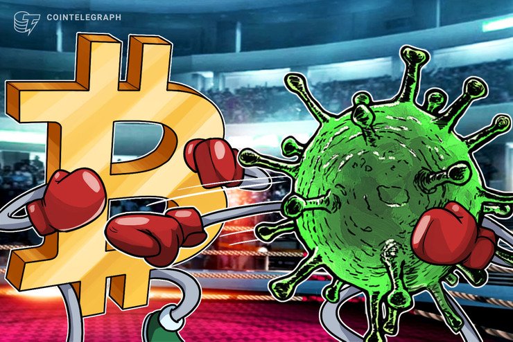 Especialistas atribuem chegada do Bitcoin aos US$ 10.000 ao surto de coronavírus