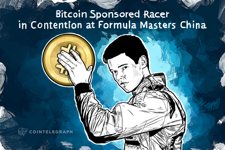 Bitcoin Sponsored Racer in Contention at Formula Masters China