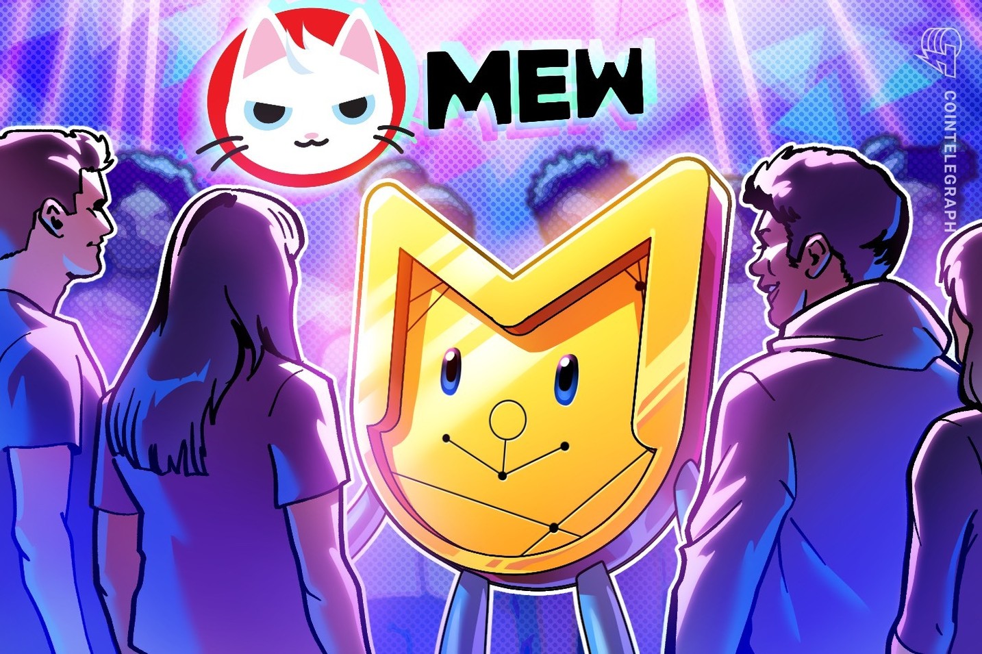 This feline vigilante arrived to take back the memecoin space from dogs