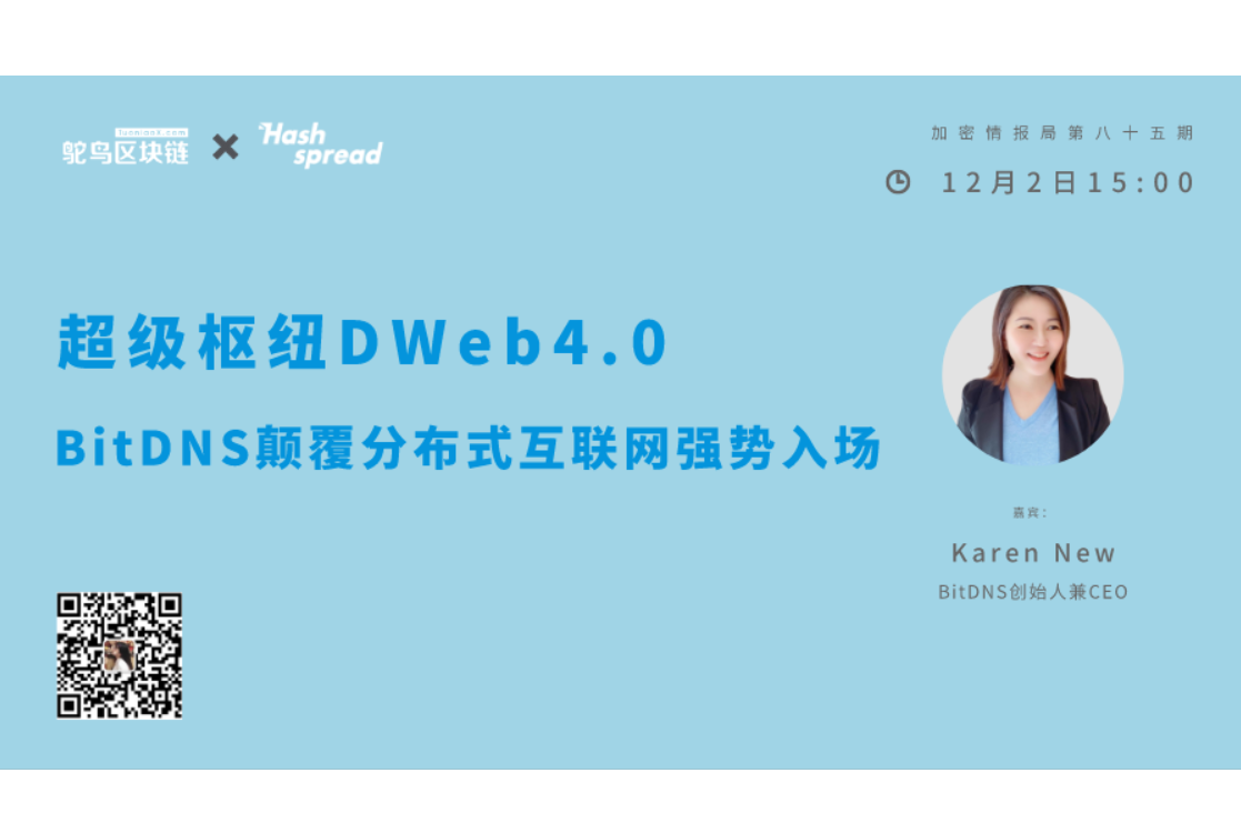 超级枢纽DWeb4.0，BitDNS颠覆分布式互联网强势入场