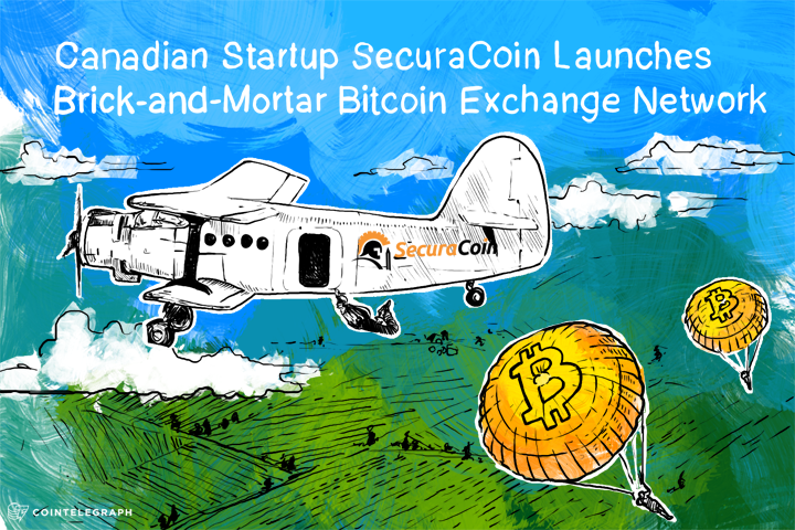 Canadian Startup SecuraCoin Launches Brick-and-Mortar Bitcoin Exchange Network